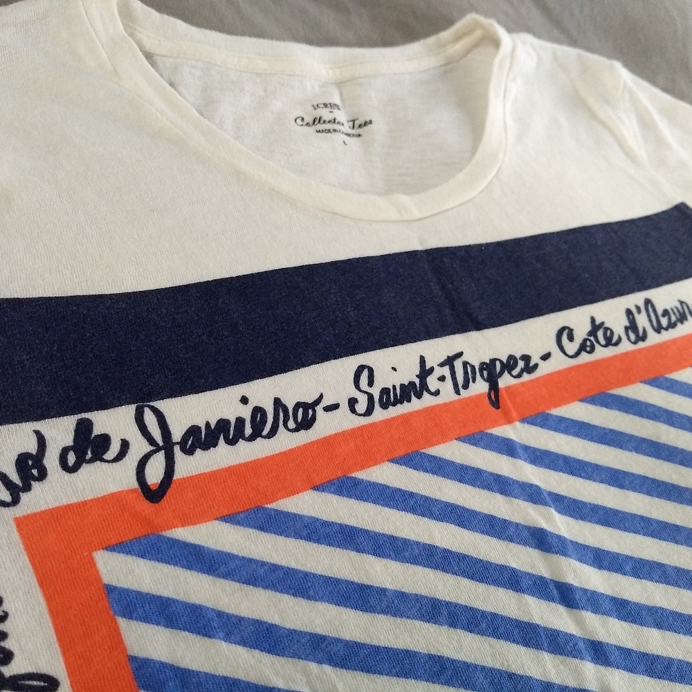 J. Crew Collectors T-shirt Women's Large